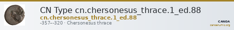 CN Type cn.chersonesus_thrace.1_ed.88 — CANOA