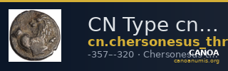 CN Type cn.chersonesus_thrace.1_ed.9 — CANOA