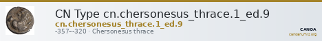 CN Type cn.chersonesus_thrace.1_ed.9 — CANOA
