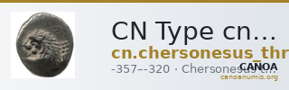 CN Type cn.chersonesus_thrace.1_ed.91 — CANOA