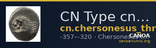 CN Type cn.chersonesus_thrace.1_ed.91 — CANOA