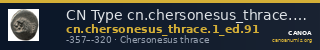 CN Type cn.chersonesus_thrace.1_ed.91 — CANOA
