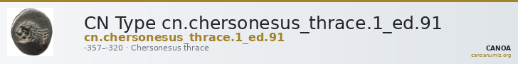CN Type cn.chersonesus_thrace.1_ed.91 — CANOA