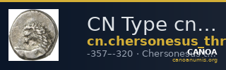 CN Type cn.chersonesus_thrace.1_ed.92 — CANOA
