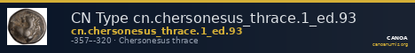 CN Type cn.chersonesus_thrace.1_ed.93 — CANOA
