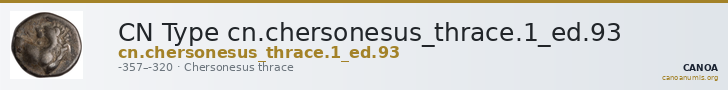 CN Type cn.chersonesus_thrace.1_ed.93 — CANOA