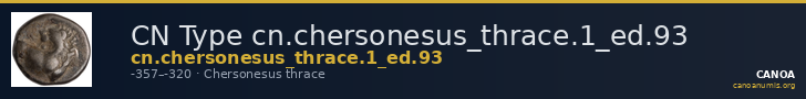 CN Type cn.chersonesus_thrace.1_ed.93 — CANOA