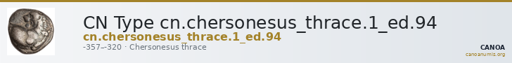 CN Type cn.chersonesus_thrace.1_ed.94 — CANOA