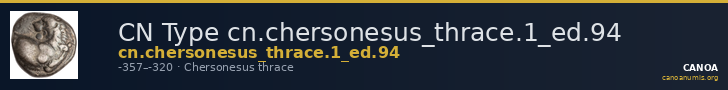 CN Type cn.chersonesus_thrace.1_ed.94 — CANOA