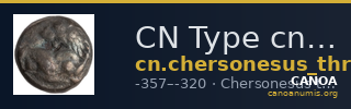 CN Type cn.chersonesus_thrace.1_ed.95 — CANOA