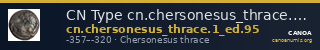 CN Type cn.chersonesus_thrace.1_ed.95 — CANOA