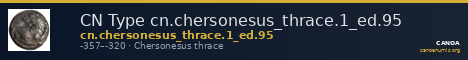 CN Type cn.chersonesus_thrace.1_ed.95 — CANOA