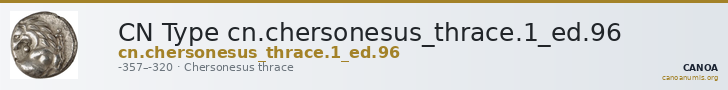CN Type cn.chersonesus_thrace.1_ed.96 — CANOA