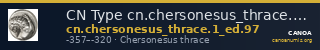 CN Type cn.chersonesus_thrace.1_ed.97 — CANOA