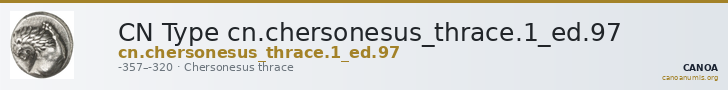 CN Type cn.chersonesus_thrace.1_ed.97 — CANOA