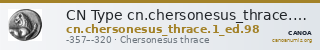 CN Type cn.chersonesus_thrace.1_ed.98 — CANOA