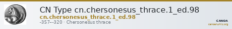 CN Type cn.chersonesus_thrace.1_ed.98 — CANOA