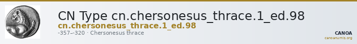 CN Type cn.chersonesus_thrace.1_ed.98 — CANOA