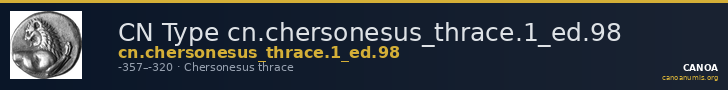 CN Type cn.chersonesus_thrace.1_ed.98 — CANOA