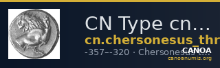 CN Type cn.chersonesus_thrace.1_ed.99 — CANOA