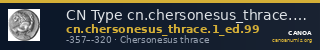 CN Type cn.chersonesus_thrace.1_ed.99 — CANOA