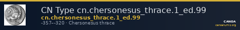 CN Type cn.chersonesus_thrace.1_ed.99 — CANOA