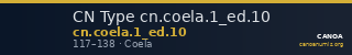CN Type cn.coela.1_ed.10 — CANOA