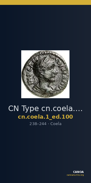 CN Type cn.coela.1_ed.100 — CANOA