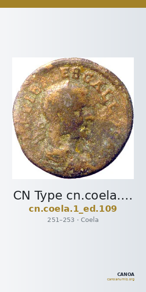 CN Type cn.coela.1_ed.109 — CANOA