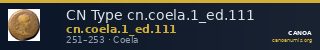 CN Type cn.coela.1_ed.111 — CANOA
