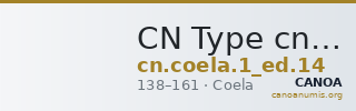 CN Type cn.coela.1_ed.14 — CANOA