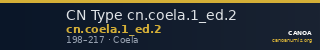 CN Type cn.coela.1_ed.2 — CANOA