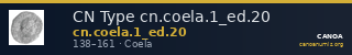 CN Type cn.coela.1_ed.20 — CANOA