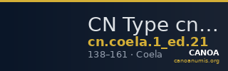 CN Type cn.coela.1_ed.21 — CANOA