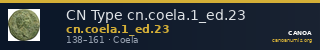 CN Type cn.coela.1_ed.23 — CANOA