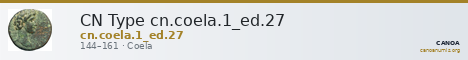 CN Type cn.coela.1_ed.27 — CANOA