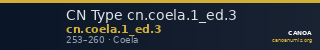 CN Type cn.coela.1_ed.3 — CANOA