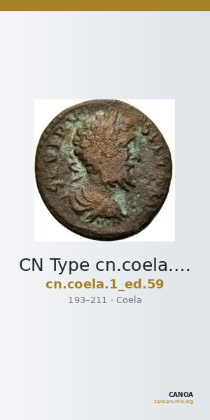 CN Type cn.coela.1_ed.59 — CANOA