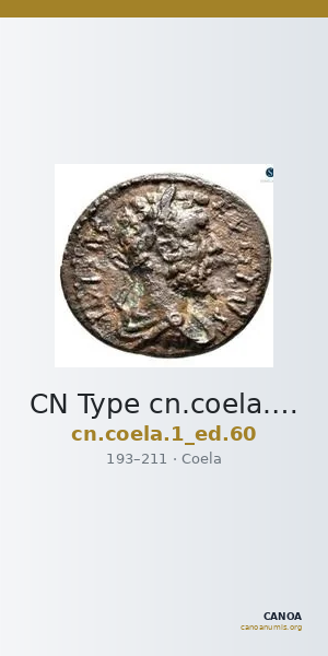 CN Type cn.coela.1_ed.60 — CANOA