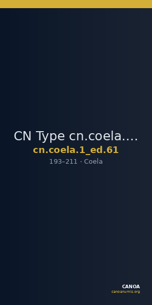 CN Type cn.coela.1_ed.61 — CANOA