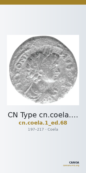 CN Type cn.coela.1_ed.68 — CANOA