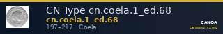 CN Type cn.coela.1_ed.68 — CANOA