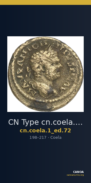 CN Type cn.coela.1_ed.72 — CANOA