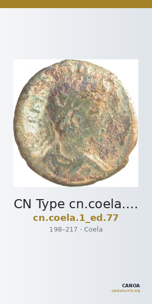 CN Type cn.coela.1_ed.77 — CANOA