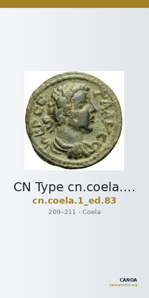 CN Type cn.coela.1_ed.83 — CANOA
