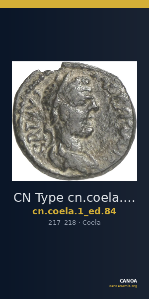 CN Type cn.coela.1_ed.84 — CANOA