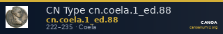 CN Type cn.coela.1_ed.88 — CANOA