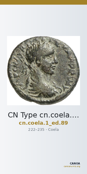 CN Type cn.coela.1_ed.89 — CANOA