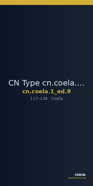 CN Type cn.coela.1_ed.9 — CANOA