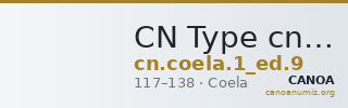 CN Type cn.coela.1_ed.9 — CANOA